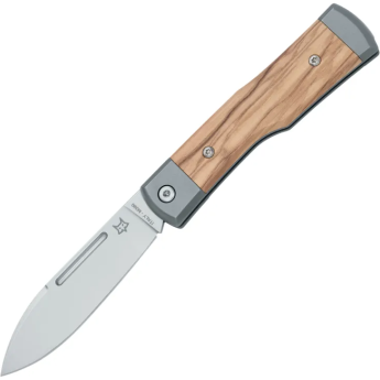 Нож складной FOX KNIVES FFX-558 OL GUNSTOCK титан/олива